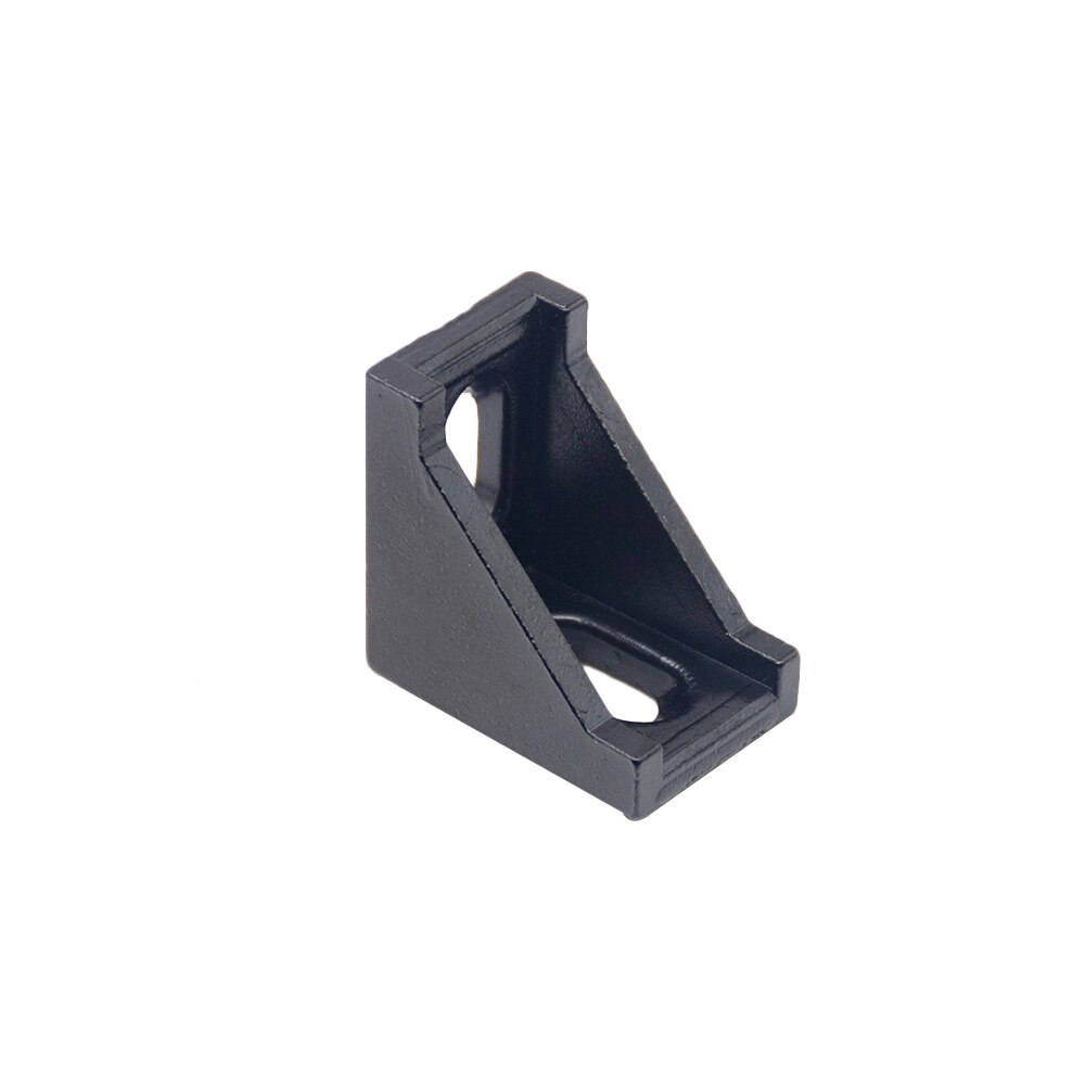 5pcs/10pcs Corner Bracket Fitting Black Angle Aluminum Connector 2028 3030 4040 for Industrial Aluminum Profile