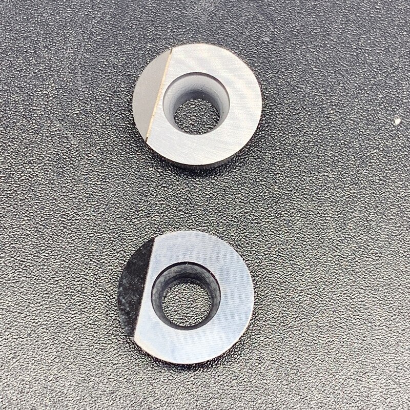 RPMT1204 / RPMW1003 PCD CBN cnc round milling inserts cutting tool blade for aluminum / steel