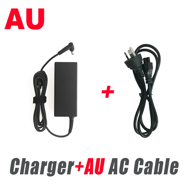 90w 19v 2.4a Wechselstrom adapter Laptop-Ladegerät für k52 k53 k55 k50 k60 n55 n56 n61 n76 x54 x55 x75 Netzteil: YELLOW
