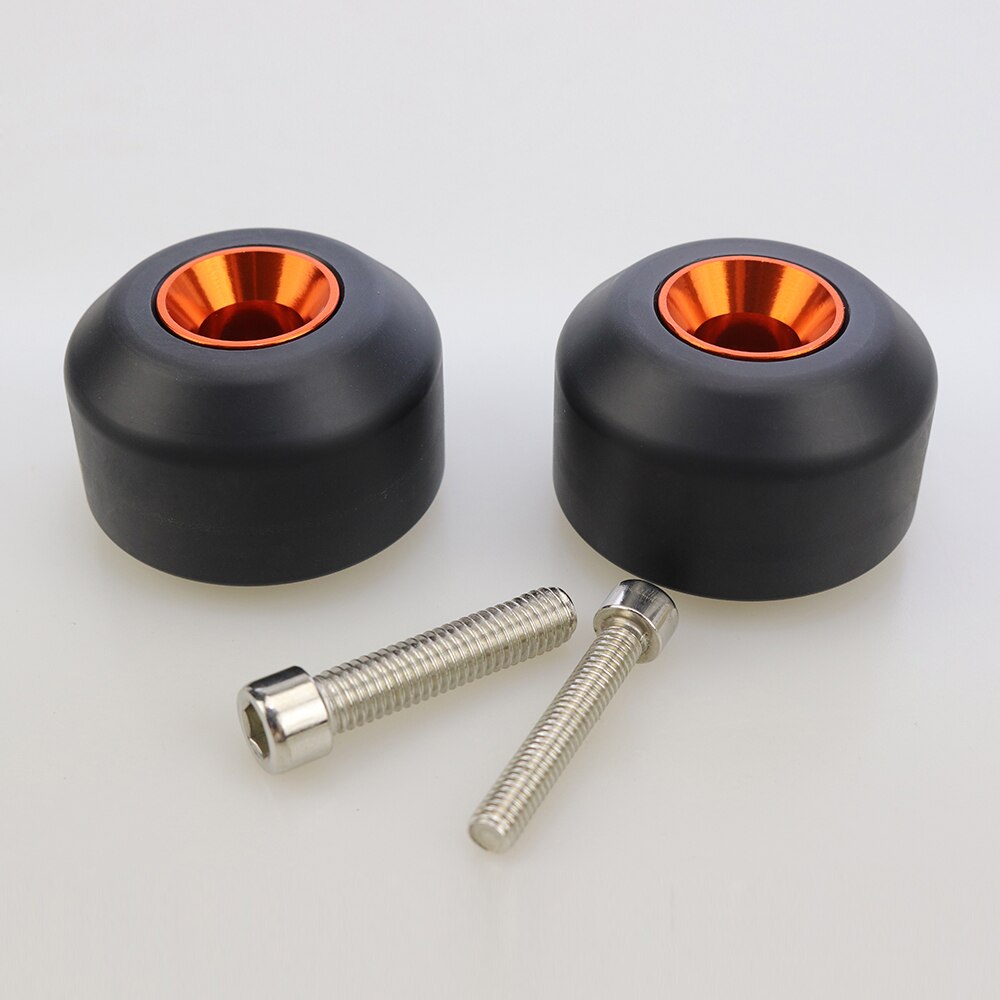 Cadre de fourche avant arrière | Pour KTM DUKE RC 390 DUKE 125/200 250 patins de Crash, cadre de fourche avant et arrière, curseurs