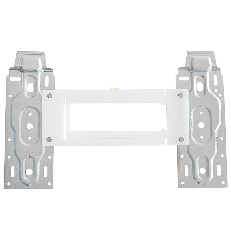 Universal Wall Mount Adjustable Support Bracket for Home Split Air Conditioner Indoor Unit with Level Gauge
