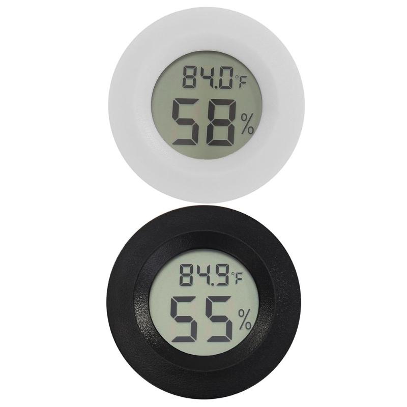Digital LCD Thermometer Hygrometer Electronic Temperature Humidity Meter Terrarium Box Thermometer