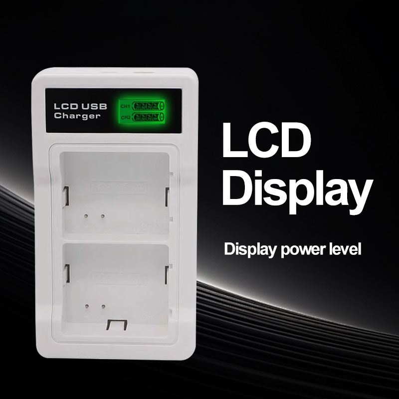 Dubbel lcd usb-batteriladdare för arlo pro pro 2 ultra ultra 2 pro 3 pro 4 pro 5s pro 2k go 1 pro 3 strålkastarkameror batteri