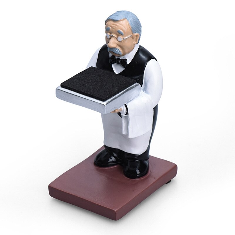 Old Butler Man Watch Stand Old Man Bracelet Ring Stand Glasses Holder Watch Storage Table Jewelry Display Rack F2TD