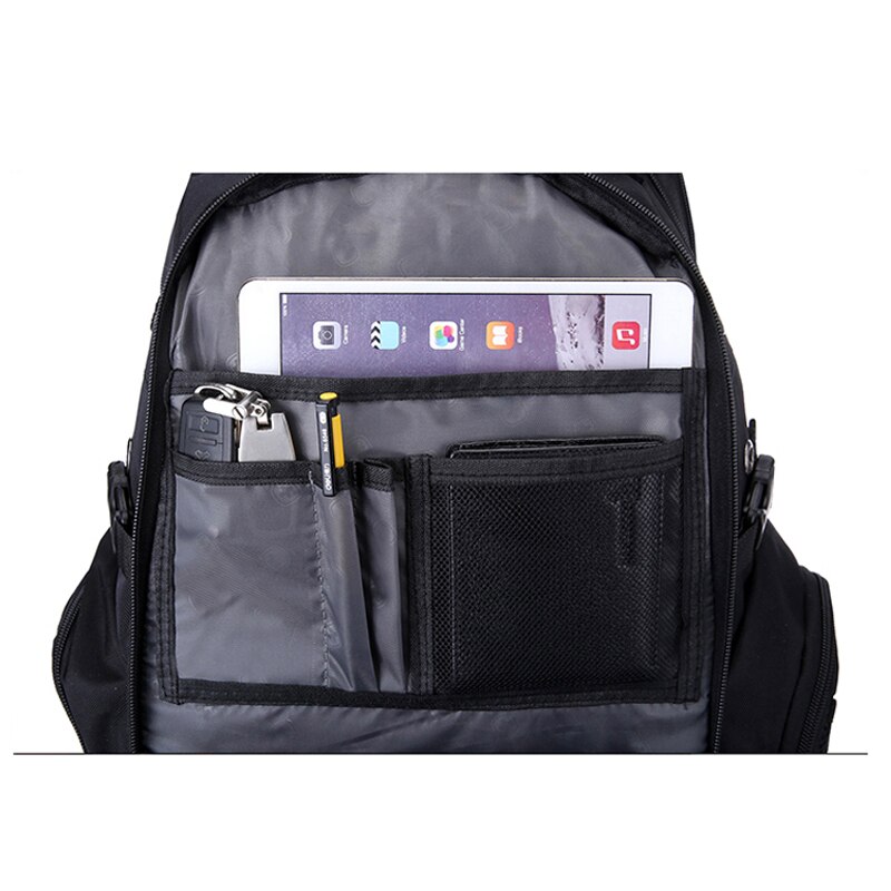 SIXRAYS Kinderen Schooltassen USB Opladen Mode Business Casual Toeristische Anti-diefstal Waterdicht 15.6 Inch Laptop Mannen Rugzak