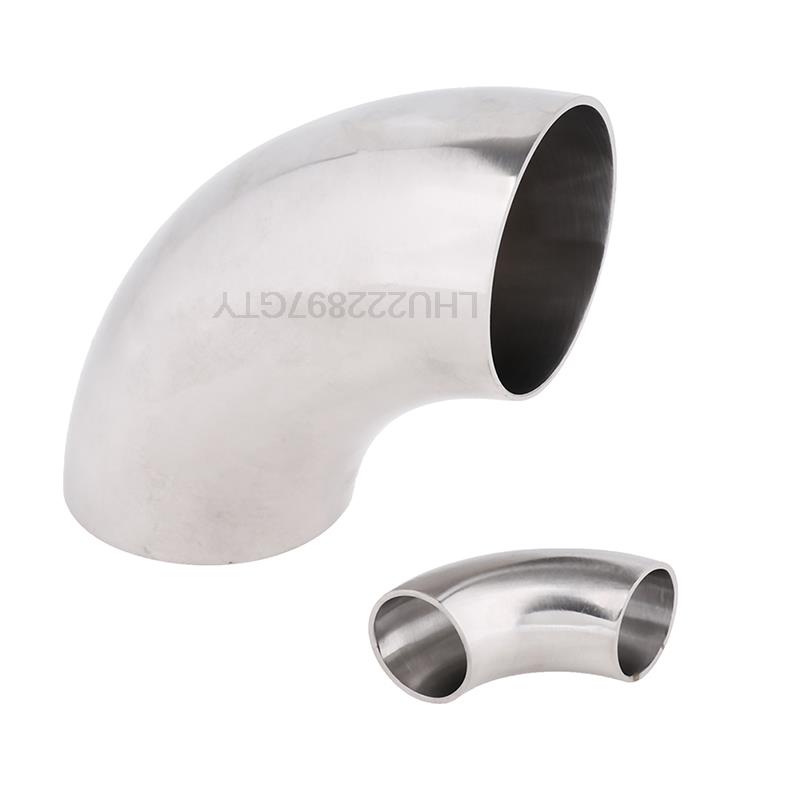 1PC Automobile Exhaust Pipe Muffler Turns into Stainless steel Elbow 90 Degree