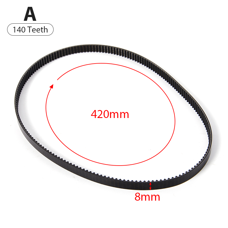 173T Broodmaker Transportbanden Broodmachine Banden Broodbakmachine Onderdelen 173 Tanden Omtrek 519Mm Keukenapparaat Accessoires: Rood
