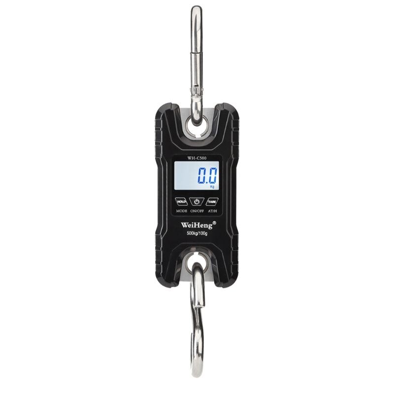 M.Z.A 300 Kg Mini Digitale Kraan Schaal - 300kg/600lb Elektronische Haak Weegschaal Blauw
