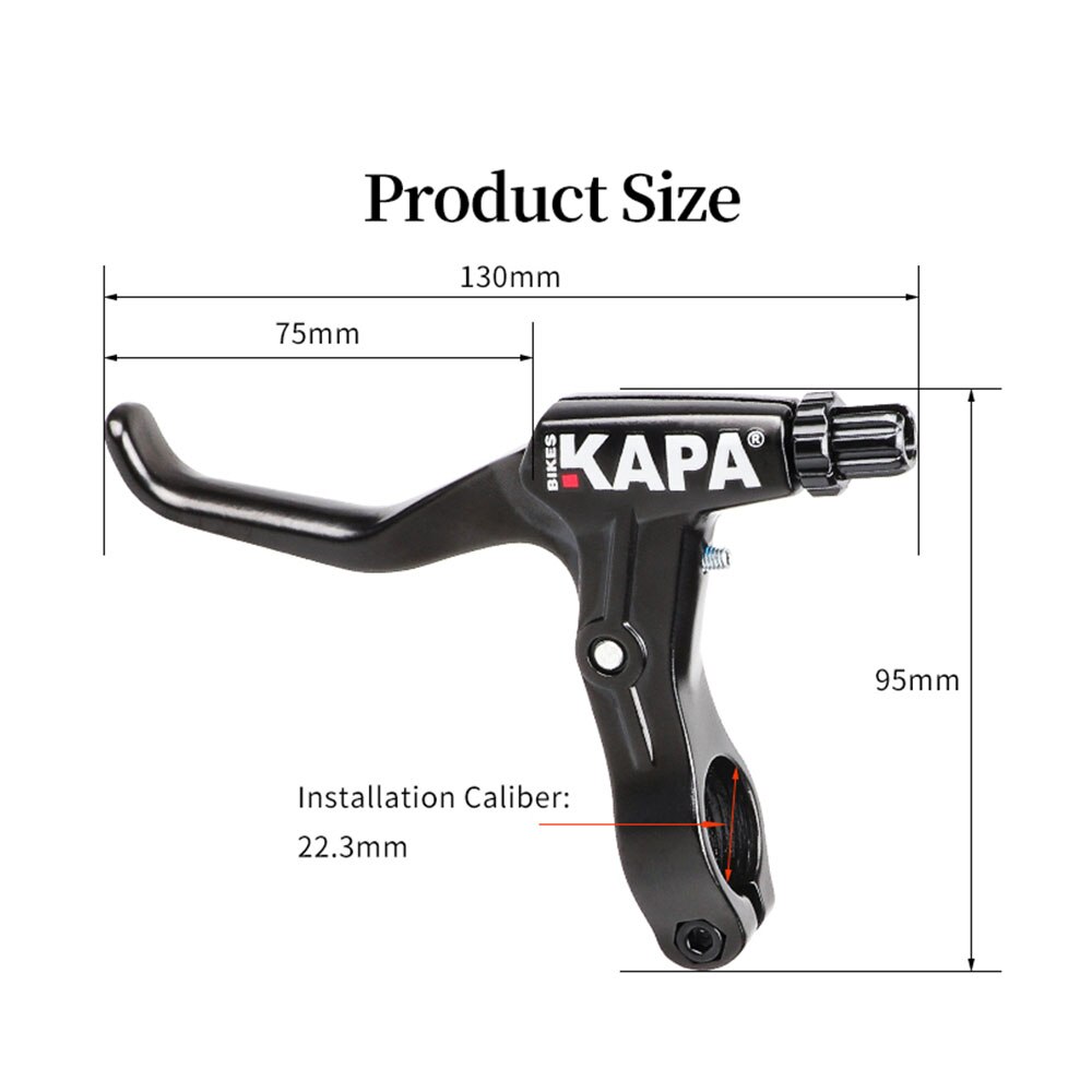 Taiwan PROMAX V Brake Set KAPA Brake Lever 22.2mm Handle Caliper Kit Aluminium Alloy Mountain Bike Accessories Parts Bicycle