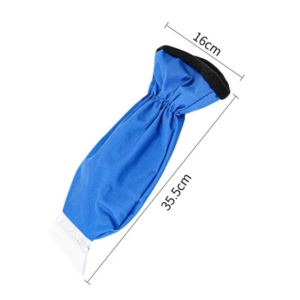 Snow Removal Thickened Sheath Waterproof Winter Tool Car Ice Scraper For Winter Snow Shovel Glove removing the snow of car