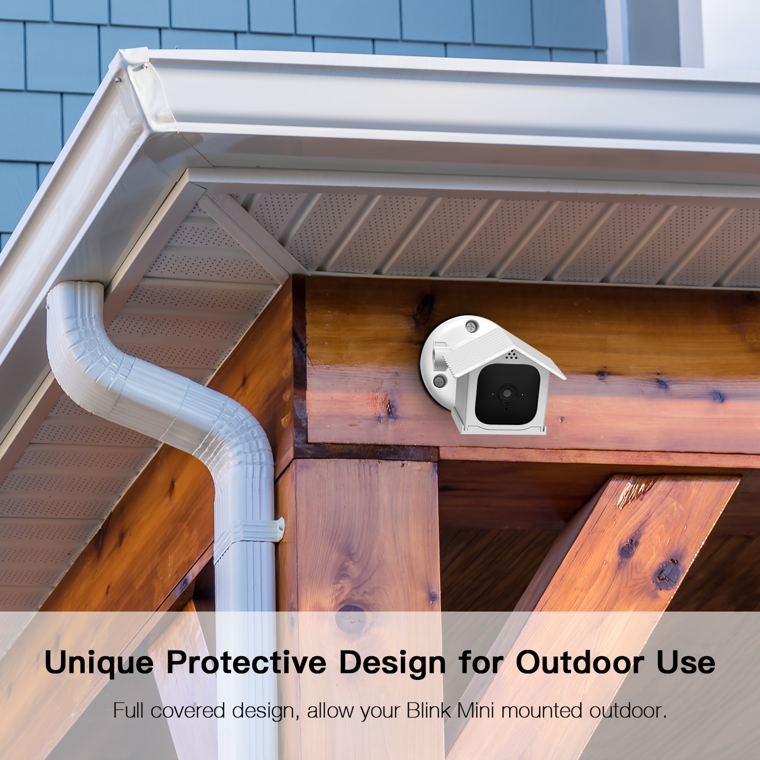 Silicone Protective Covers & Bracket Wall Mount for Blink Mini Anti-Scratch Camera Protective Cover Camera Protection