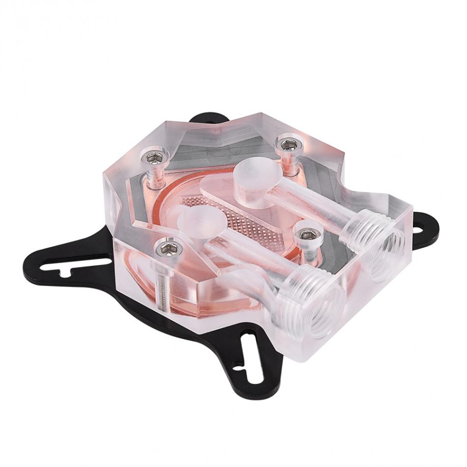 GPU Water Cooling Block Double ChannelG1/4 GPU Water Cooler Block Universal for GPU Computer Water Cooling System Waterblock