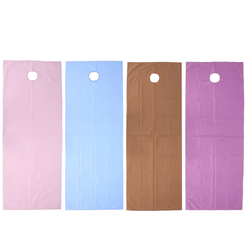 Massage Matras Full Body Massage Stoel Waterdichte Schoonheidssalon Laken Spa Massage Tafel Bed Cover (75X200cm Open Gat