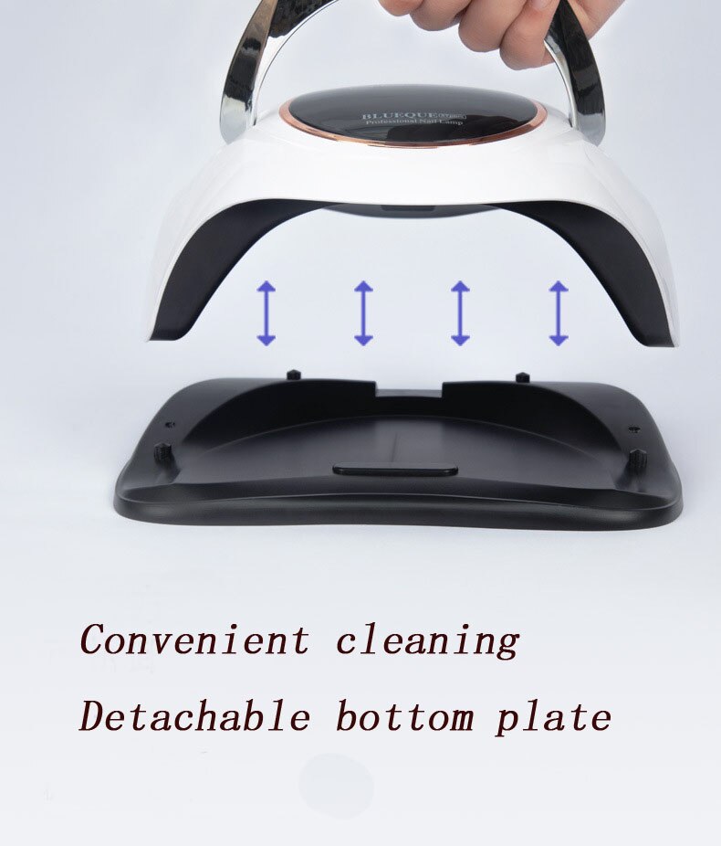 SUN BLUEQUE 5T Plus UV Manicure Machine 60LED For Curing UV Gel Varnish Tool Automatic Induction Ultraviolet Four Timer