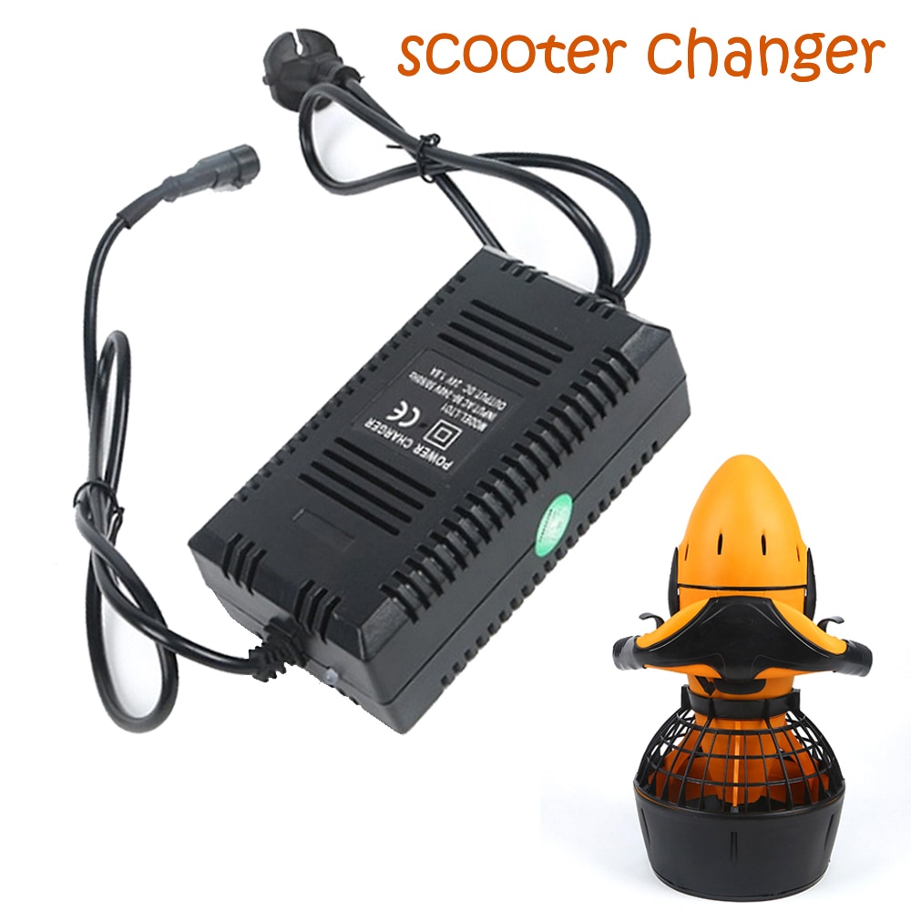 Sea Waterproof 300W Electric Underwater Scooter 2 Speed Diving Propeller Pool Aqua Scooter Diving Accessories Scooter Charger