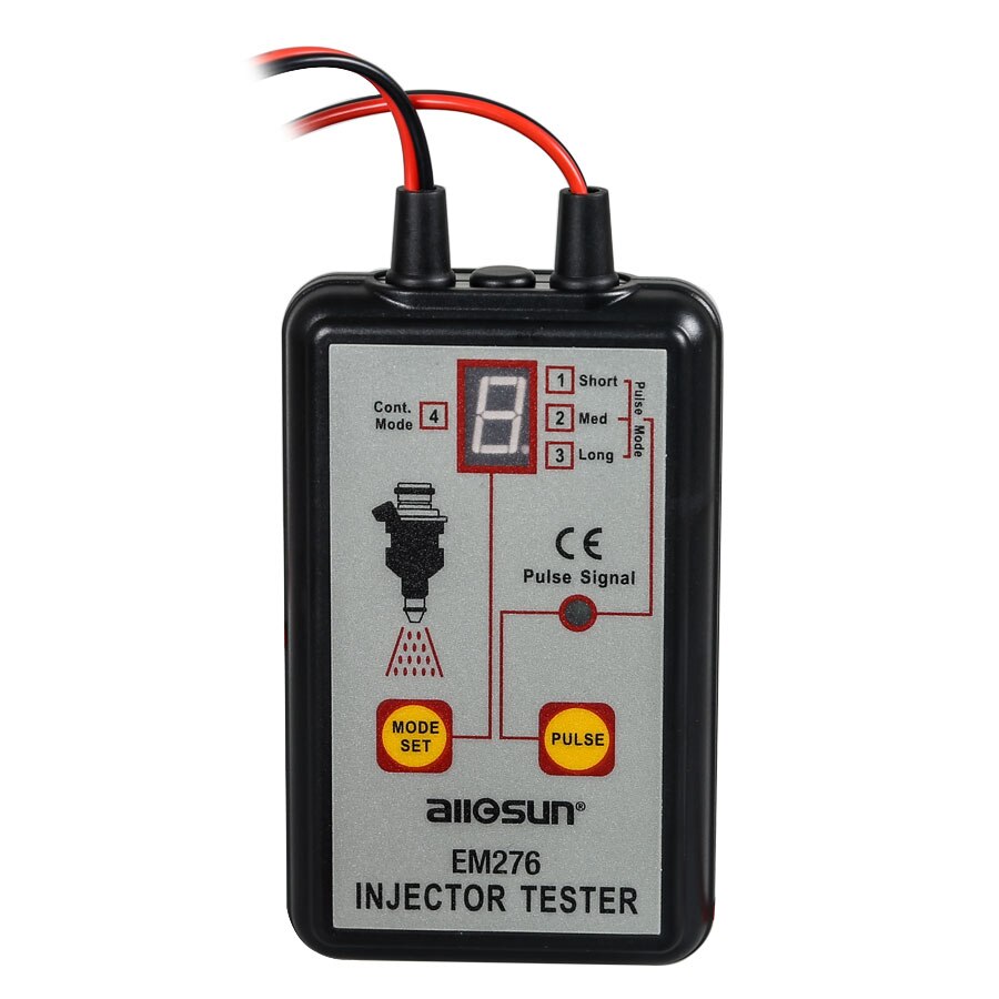 ALL SUN EM276 Injector Tester Fuel Injector 4 Pluse Modes Tester Powerful Fuel System Scan Tool EM276