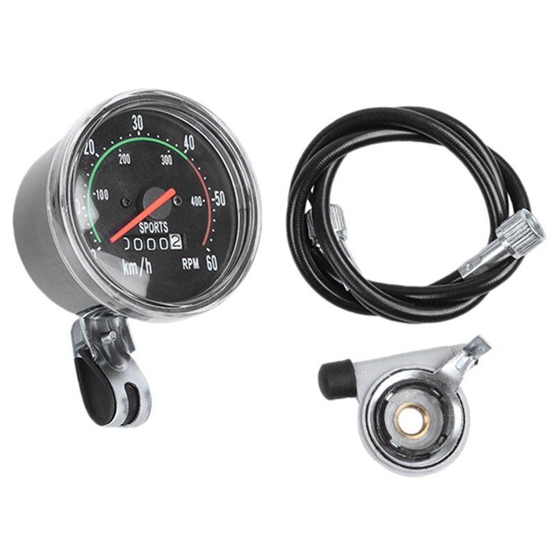 Mechanical Oeter Speeeter Resettable RPM For Bicycle Bike Motorcycle