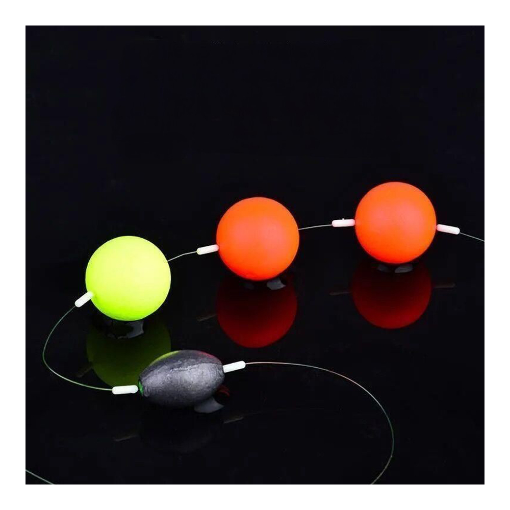 1 # -10 # EPS Float Ball Foam Ball Opvallende bonen Gemodificeerde Float Ball Float Sferische boei Vistuig Heldere kleuren