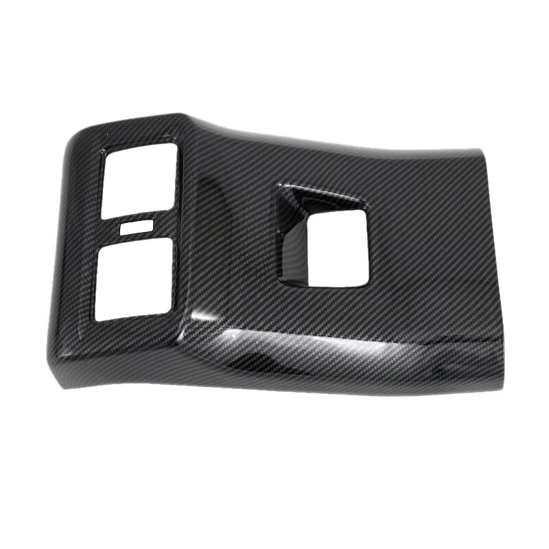 Bil air condition ventil utløpsdeksel trim armlen boks alt inkludert bak for toyota rav 4 rav 4 karbonfiber stil ca