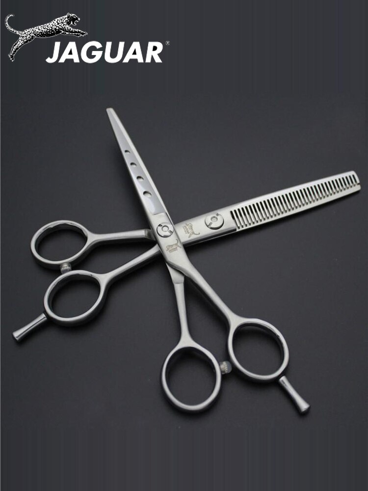 4.5 & 5.0 & 5.5 & 6.0 & 6.5 pouces JAGUAR ciseaux à cheveux de coupe amincissement coiffure outils de barbier salons ciseaux
