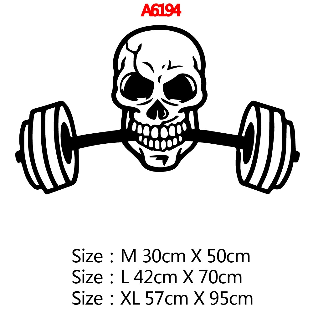Autocollants muraux de salle de sport pour la famille, papier peint étanche, Art Mural, décoration pour la maison, pour la cuisine, le Restaurant: Style6 / Size L
