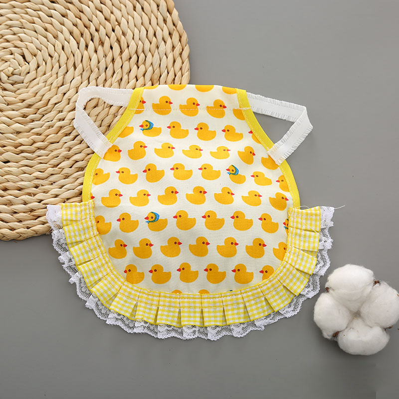 Chicken Saddle Hens Apron with Elastic Adjustable Straps Cartoon Fruit Ruffled Duck Jacket Poultry Wing Back Feather Protector: A4