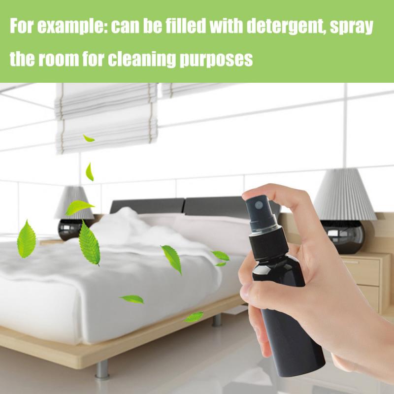 30/50/100ml Refillable Hand Sanitizer Bottles Plastic Perfume Atomizer Bottle Small Empty Spray Bottle Home Travel