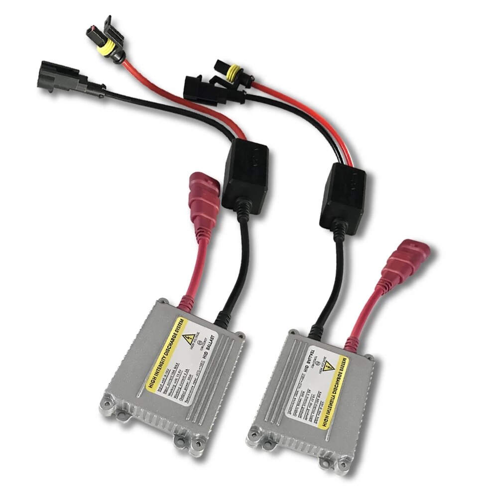 Xenon  h4 xenon  h7 35w 55w slim ballast kit gömd xenon tändenhet block tändning elektronisk ballast för  h1 h3 h4 h7 h11 9005: 2 st / 55w