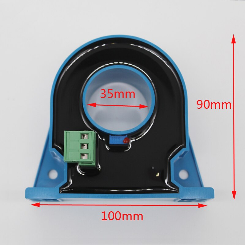AC ampere meter with low ampere alarm high ampere alarm relay output 400A 500A 600A digital current meter with ampere sensor
