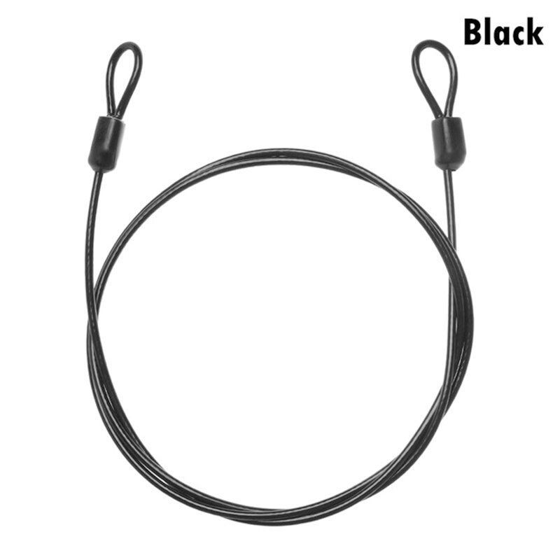 Universal Garage Door Lock Handle Cable Latch Steel Rope Wire Cord Repair Spares Mini Security Braided Steel Cable Luggage Lock: B