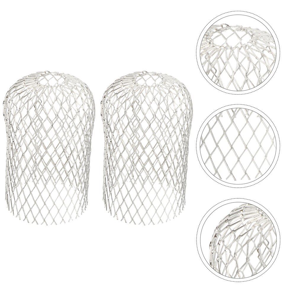 2pcs Gutter Guard Strainer Mesh Gutter Downspout Guard Leaf and Rain Filter