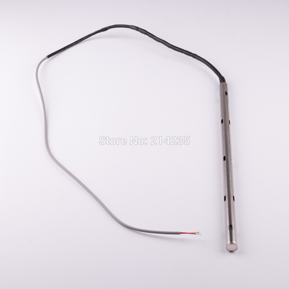 solar energy heater temperature water level sensor 30cm 2 core stainless steel side mounting water heater tank tube probe CGQ6