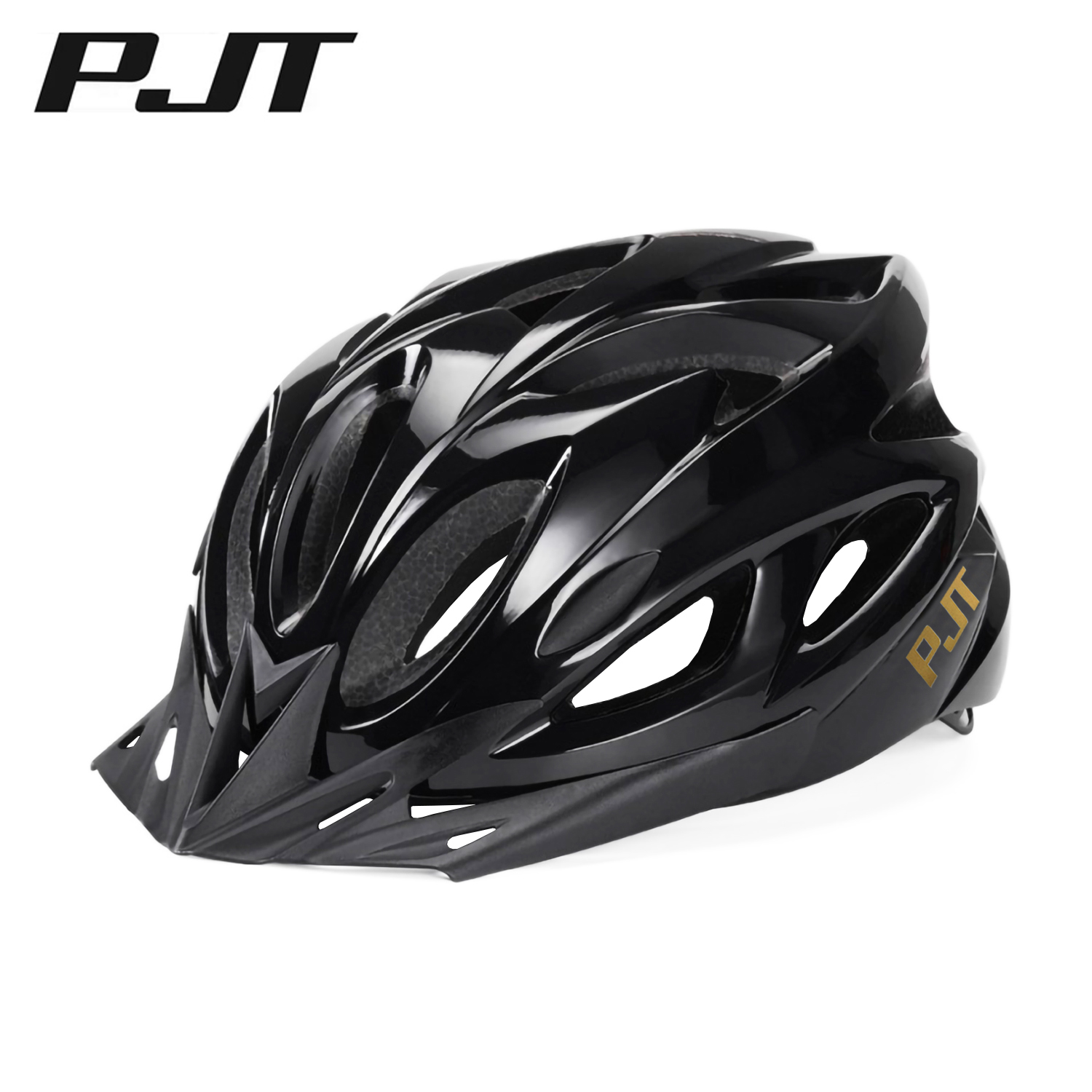 PMT Novo Capacete de Ciclismo Conforto Forro Leve Oco Equitação Segurança Cabeça Proteção Bicicleta MTB Capacetes Homens Mulheres Capacete de Bicicleta: Transparente