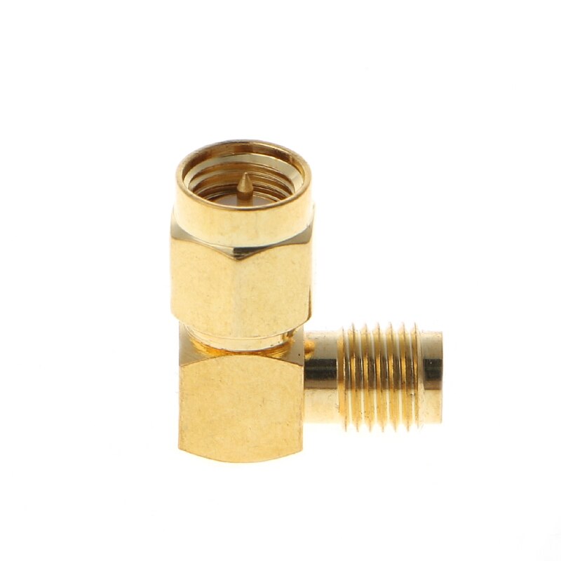 Adaptateur Coaxial Type F 90° Mâle Vers Femelle - 2 Pièces, Pour Antenne TV, Satellite, Installation Murale - 11