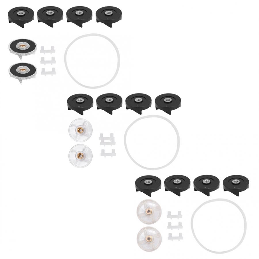 Juicer Blender Accessories of 6 Base Gear and Blade Gear Replacement Part for Magic Bulle Blender 250W