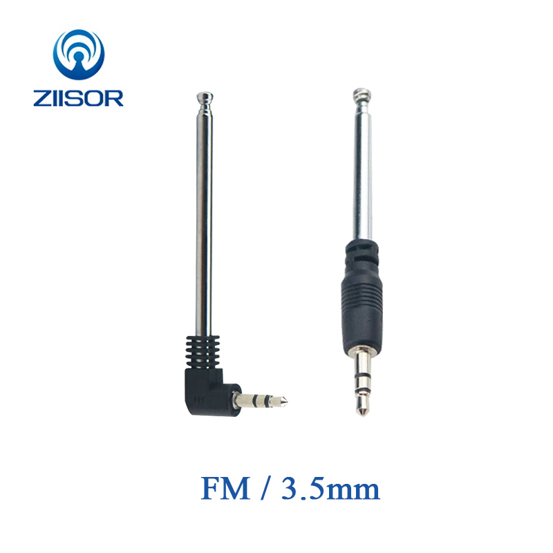 FM Radio Antenne Telefon Smartphone Radio Teleskop Antennen 3,5mm Jack Versenkbare Buletooth Radio Antena Z131-SFMYP: A und B