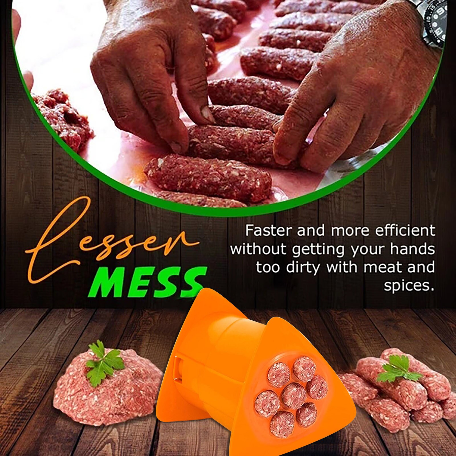 Cevapcici Press Maker Manual Sausage Maker Meat Shakin Manual Sausage Maker Meat Stuffer Stuffer Filler Hand Operated Kitchen