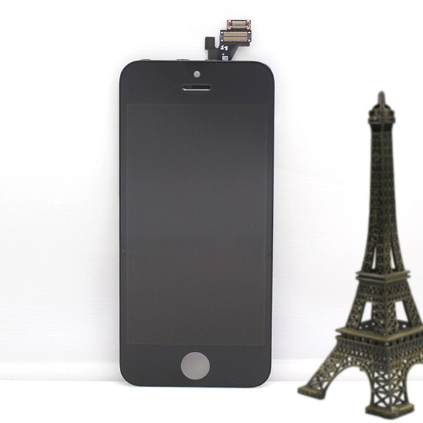 1pc Neueste Schwarz IPhone Zubehör Outer LCD Display Touchscreen Digitizer Montage Reparatur Für Iphone 5