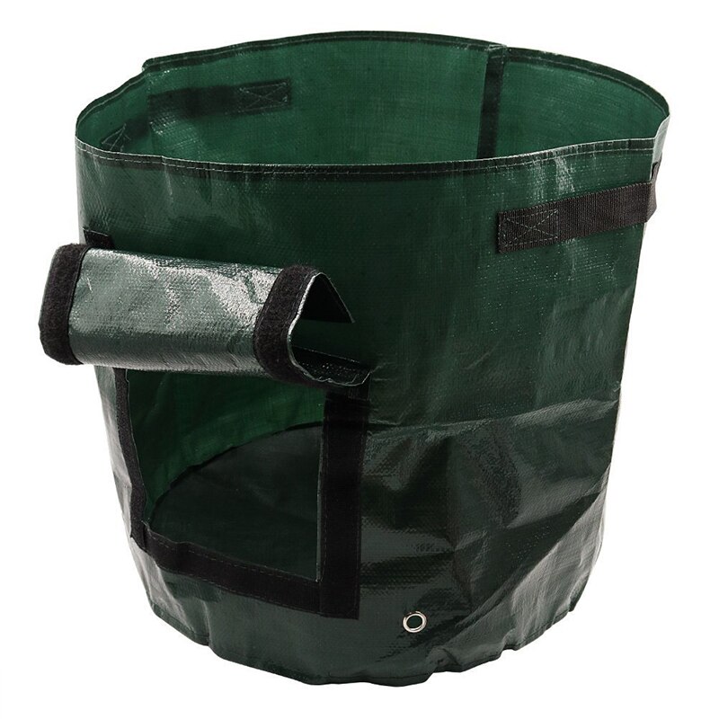 Cultivo de patatas bolsas de tela tejida macetas de jardín plantadores bolsas para plantar verduras bolsa de cultivo herramienta de jardín en casa