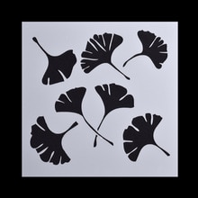 13Cm Boom Blad Gingko Diy Gelaagdheid Stencils Schilderij Plakboek Kleuring Embossing Album Decoratieve Kaart Template