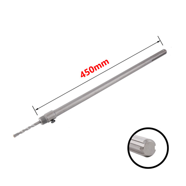 SDS MAX Concrete Wall Hole Saw Drill Bit Set Electric Hollow Core Drill Bit Cement Stone Brick Wall Air Conditioner Hole Opener
