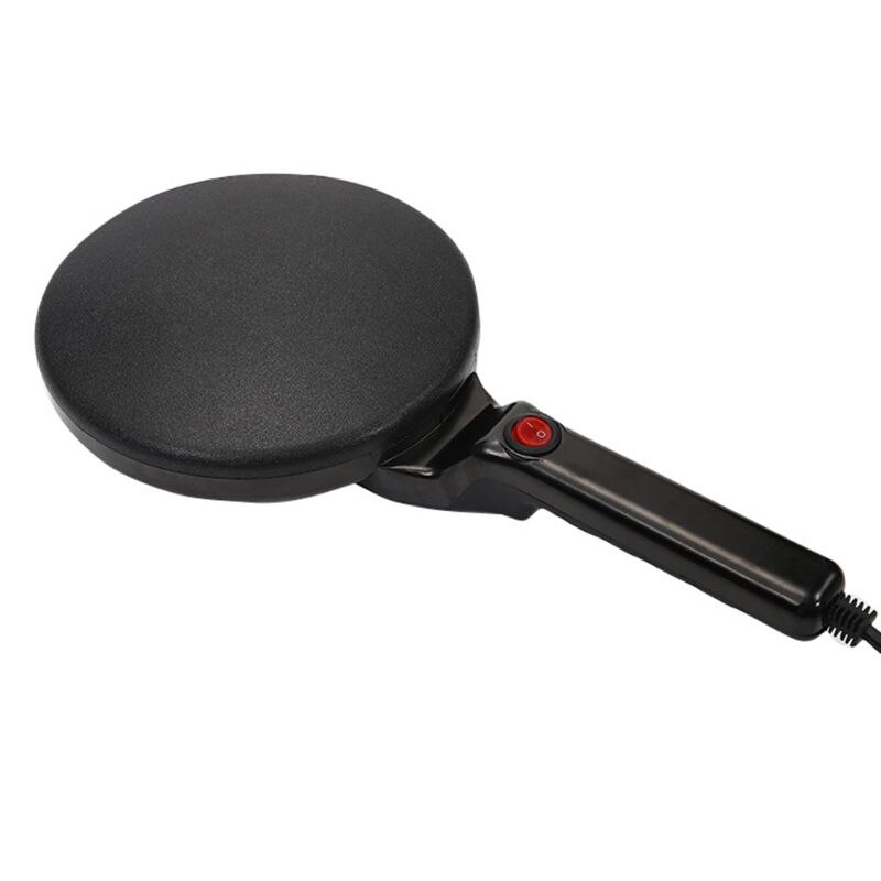 Máquina de tortitas para hacer Pizza, plancha antiadherente para freír, máquina para hornear Pan y pasteles, utensilios de cocina para hornear, enchufe del Reino Unido