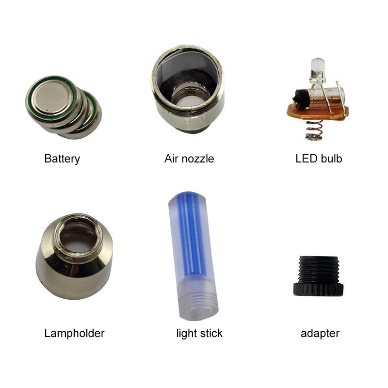 Neon lys dæk hjul ventil hætte lys led flash bil dæk ventil hætter luft cover dæk fælg ventil hjul spindel hætte cykel lys