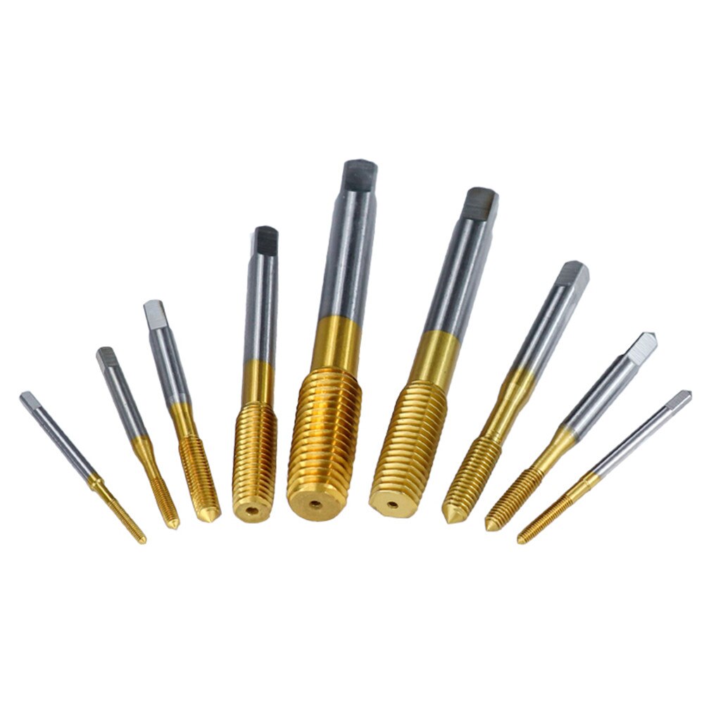 M2-M12 Extrusion Taps Fluteless Forming Machine Plug Taps Metric Thread Tap Drill Metal Threading Tools