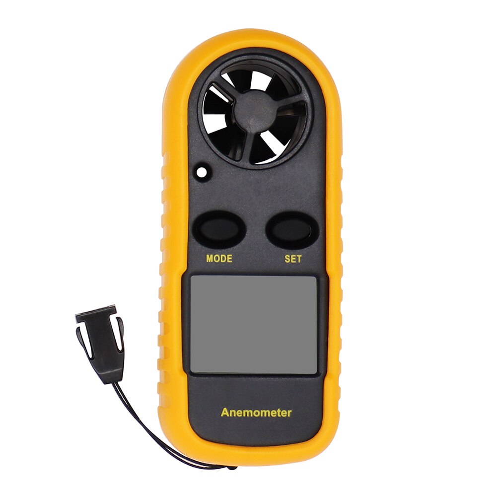 GM816 Digital Anemometer 30m/s Wind Speed Meter Guage Temperature Tester Handheld Pocket Model