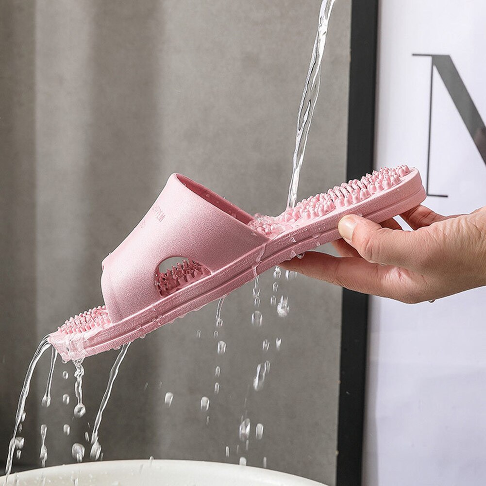 Unisex Punt Voet Massage Slippers Thuis Hotel Doucheruimte Antislip Sandalen Gezondheidszorg Voeten Massage