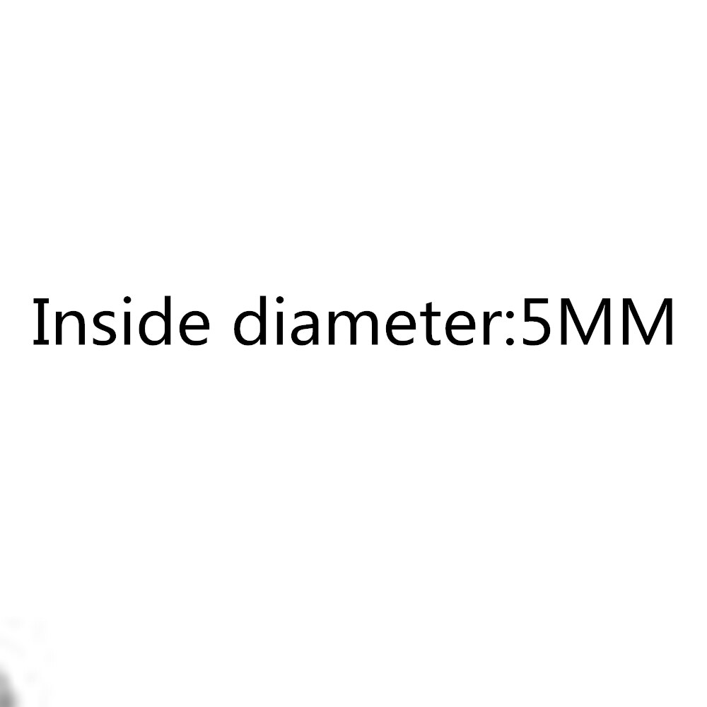 50pcs Spilt Ring Double Loop Stainless Steel Split Rings Heavy Duty Fishing Connector For Artificial Lure Fishing Accessories: 5.0mm