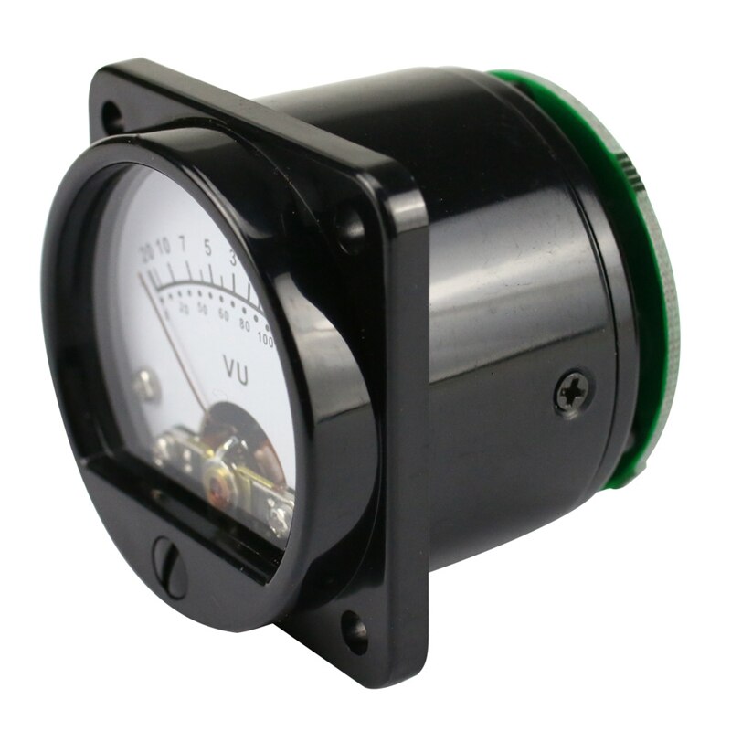 VU Meter Panel Kit 2Pcs Analog VU Meter+Dedicated Driver Board with BackLight