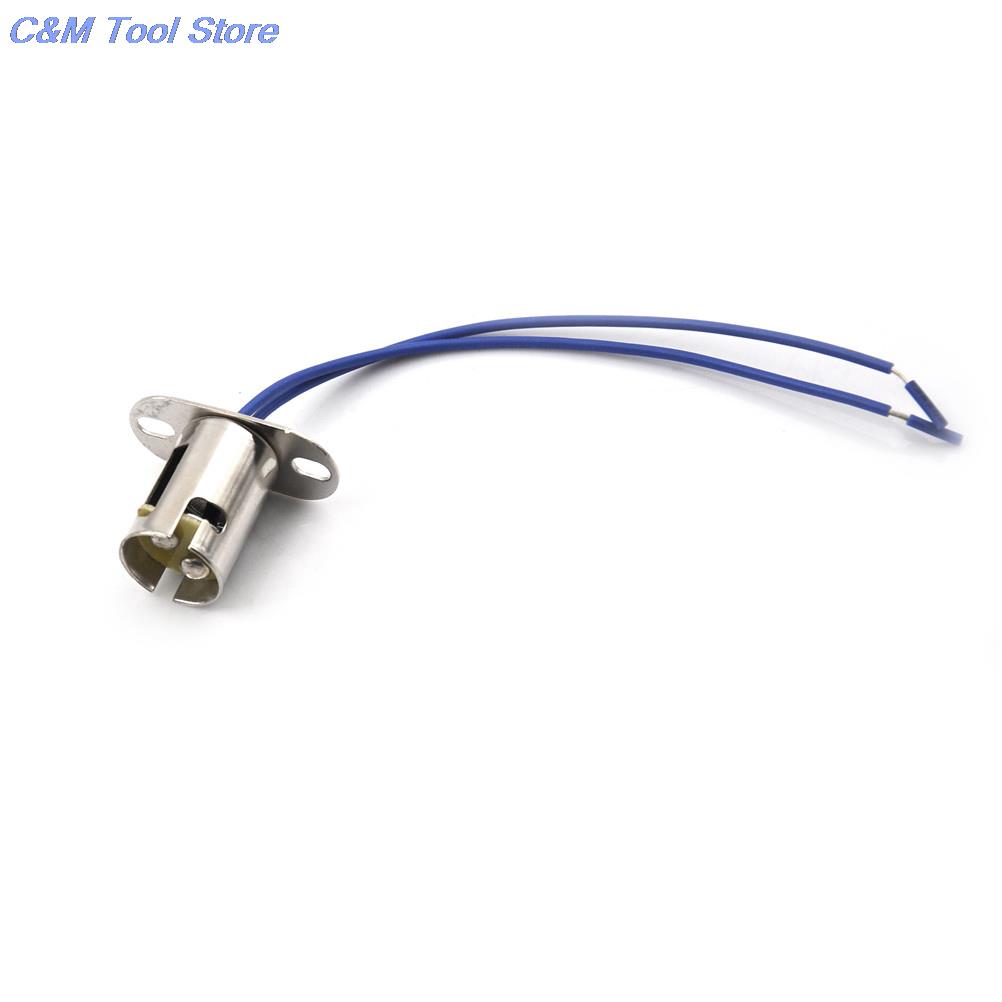 Lampen fassung b15d Sockel Plattfuß Lampen fassung Sockel ba15d Fassung 1 Stück hochwertiges Metall b15