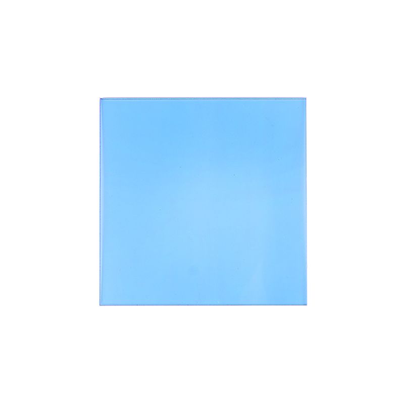 1pc Colored Acrylic Sheet Board 8*8cm DIY Toy Accessories Model Making: blue